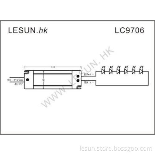 LC9706   High Quality ,Long Lifespan Constant Current LED Driver